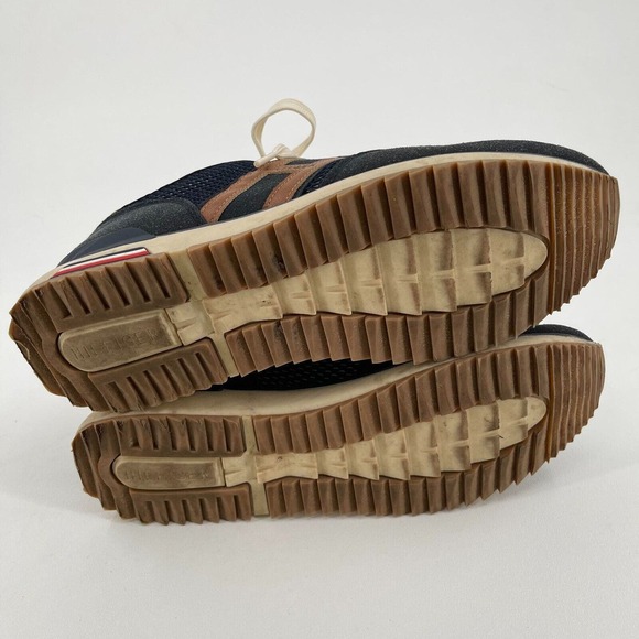 Tommy Hilfiger MENS Navy Blue Lace Up TMVALEN2-M Shoes Sneakers SIZE 10 - Picture 7 of 16